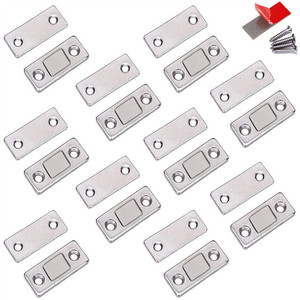 Chiusura Magnetica per Porte Resistente, Magneti Sottili in Acciaio, Potenti Chiusure Magnetiche per Armadi e Porte Scorrevoli - Product Image 6