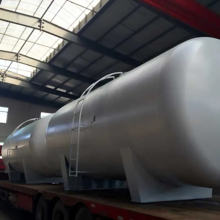 Çin tedarikçisi kimyasal depolama tankı 50000 litre yeraltı dizel yakıt yağ depolama tankı
