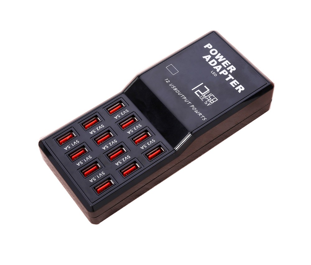 Black 12Port