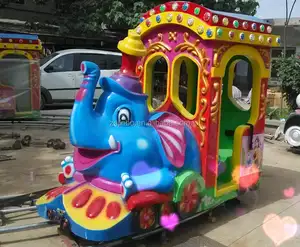 Mini eğlence/karnaval sürmek hayvan elektrikli mini tren yolculuğu Thomas tren parça/fuar alanı binmek satılık