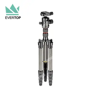 Professional Monopod TS-CFT252N Compact Travel Professional Carbon Fiber Camera Tripod 180 Folding 1 Leg Detachable Carbon Fiber Tripod Monopod