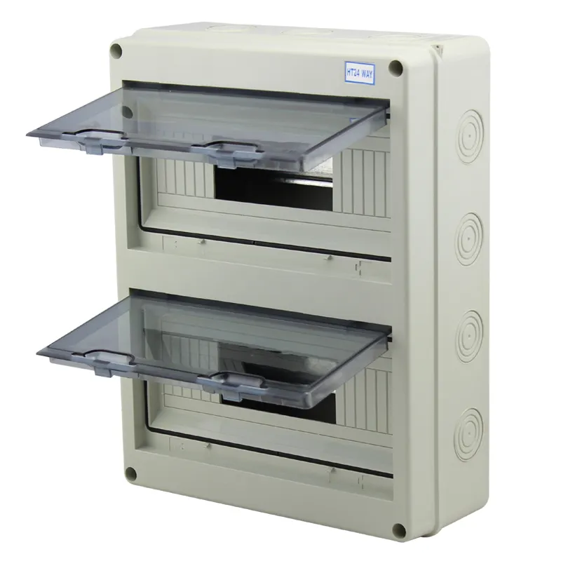 SAIPWELL HT-24WAY внешняя распределительная коробка электропитания ABS корпуса ПК водонепроницаемая распределительная коробка воздушный выключатель