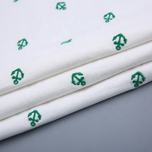 HA-12927 fantaisie <span class=keywords><strong>pas</strong></span> cher prix en gros sergé personnalisé <span class=keywords><strong>toile</strong></span> tissu brodé coton - Product Image 4