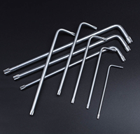 TGH003 T30 clé allen avec extrémité torx clé hexagonale clé clé à molette avec falted fin clé hexagonale à bout sphérique torx tournevis