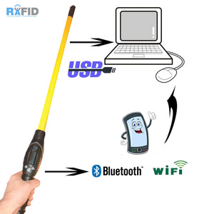 Dài phạm vi NFC <span class=keywords><strong>RFID</strong></span> <span class=keywords><strong>Reader</strong></span> cho bò gia súc cừu 125kHz/13.56MHz Bluetooth kiểm soát truy cập sản phẩm - Product Image 3