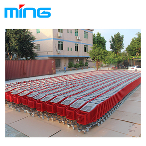 <span class=keywords><strong>180L</strong></span> Grocery Store ซูเปอร์มาร์เก็ตรถเข็นช้อปปิ้งพลาสติกรถเข็น - Product Image 1