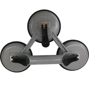 three claw Aluminum alloy Strong Marble and tile glass carrying tool glass alloy suction cups sucker