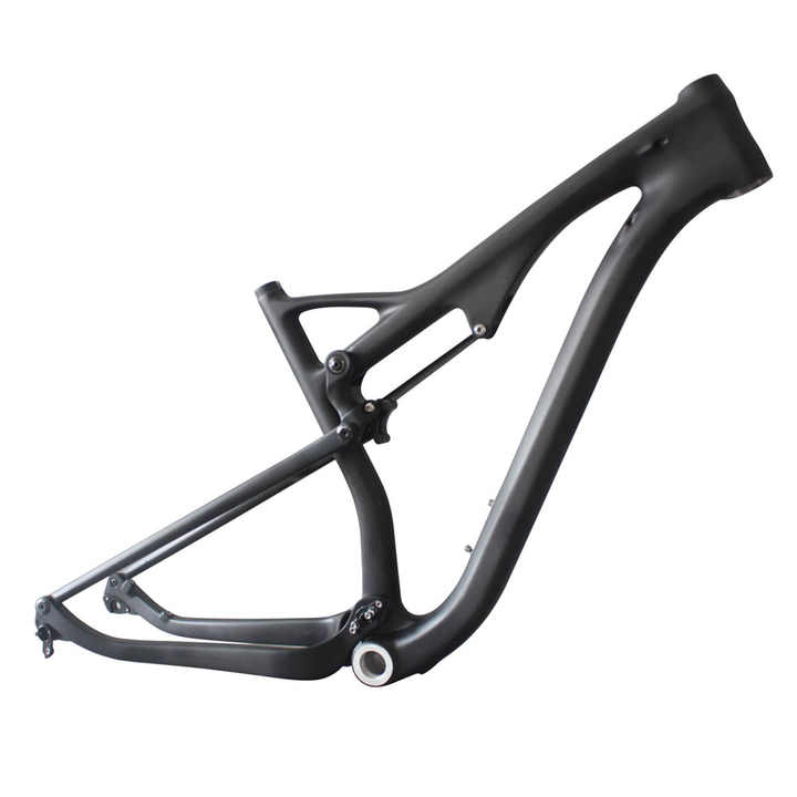 26 Full suspension mountain bike 26 mountain bicycle AC076 carbon fiber frame Alibaba