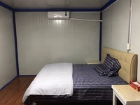 Maison préfabriquée mobile de luxe de construction rapide, conteneur d'expédition modulaire portable de 20 pieds 40 pieds, maison de bureau