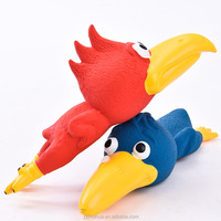 Latex Durable Toucan Jouet à Mâcher Grinçant Mignon Alligator Oiseau Accessoires pour animaux de compagnie chien animal de compagnie jouets en caoutchouc animalerie jouets