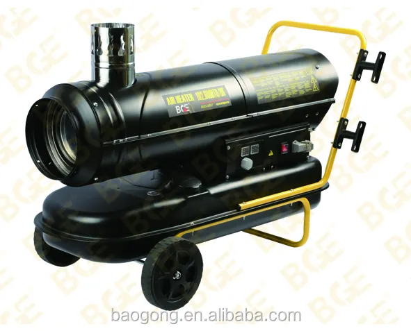 BGE 30KW Industrial Indirect Diesel Kerosene Oil Air Heater with External Thermostat for Greenhouse Farm