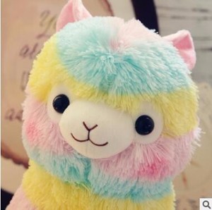 Colorido forma ovejas alpaca de <span class=keywords><strong>peluche</strong></span> de felpa juguetes - Product Image 6