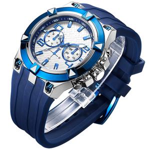 Private Label Horloge Fabrikant 2019 Nieuwe Ontwerp <span class=keywords><strong>24</strong></span> Uur <span class=keywords><strong>Dial</strong></span> Roestvrij Staal Terug Multifunctionele Dual Horloge - Product Image 6