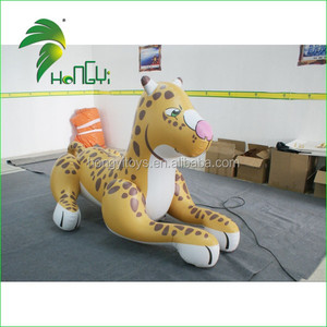 Léopard de dessin animé gonflable personnalisé <span class=keywords><strong>2014</strong></span>, animal de dessin animé gonflable léopard - Product Image 3