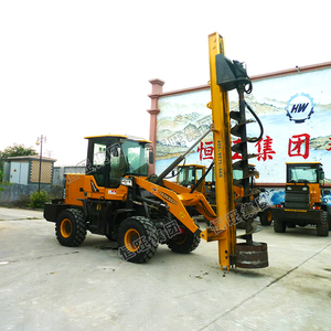 Factory Direct <strong>Sales</strong> Truck Mounted <strong>Telegraph</strong> <strong>Pole</strong> Digger Helical Pile Driver - Product Image 6