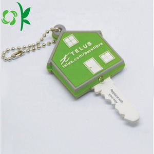 OKSILICONE Factory Outlet Giá Rẻ Tùy Chỉnh Cao Su <span class=keywords><strong>Silicone</strong></span> Keychain Trường Hợp Thời Trang Nhà Hình <span class=keywords><strong>Silicone</strong></span> <span class=keywords><strong>Key</strong></span> Bìa - Product Image 4