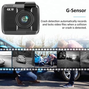 4K Dashcam Met 2.4 Inch Ips Scherm Gps Tracker G-Sensor Nachtzicht-Autocamera Met 12 Maanden Garantie
