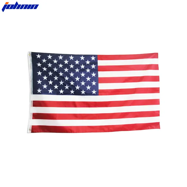 Großhandel 3x5 Ft 90x150cm Druck Sterne Und Streifen USA Amerikanische Flagge banner national flagge