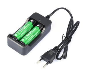 Cargador de Baterías de Litio Solar de 2 Ranuras para Baterías Recargables de 3.7V 4.2V 1800mah 2600mah 3400mah 3500mah - Product Image 3