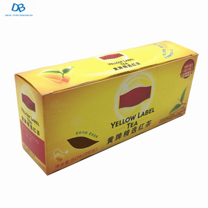 luxury printed 450g tea bag packing paper box