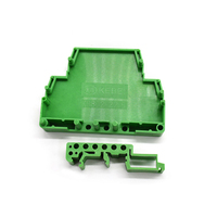 Chất Lượng Cao Tùy Chỉnh Din Rail Nhựa Kết Nối Điện Tử Nhà Ở/Hộp Với Ốc Vít Cho Pcb Lắp Ráp