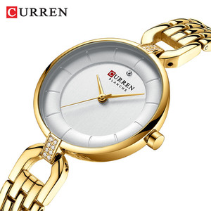 Orologio <span class=keywords><strong>da</strong></span> <span class=keywords><strong>Donna</strong></span> CURREN 9052, Impermeabile 3ATM, <span class=keywords><strong>Orologi</strong></span> Femminili alla Moda con Cinturino in Acciaio Inossidabile, Orologio <span class=keywords><strong>da</strong></span> Polso Sportivo per Signore - Product Image 2