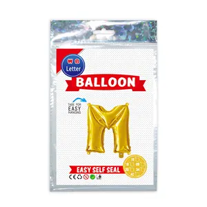 Gültig für EU Metallic Ballon Buchstaben Goldfolie Alphabet dbcy Herstellung Ballon