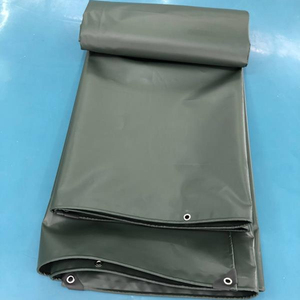 Impermeable de tela ignífuga recubierto de pvc lona <span class=keywords><strong>para</strong></span> cubierta de camión/roofing cubierta - Product Image 5