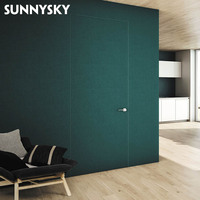 Double design fleur simple en bois ou teck de grande taille, pour porte en bois blanc ou noir, livraison gratuite