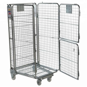 गोदाम तार जाल कंटेनर रोल पिंजरे ट्राली - Product Image 4
