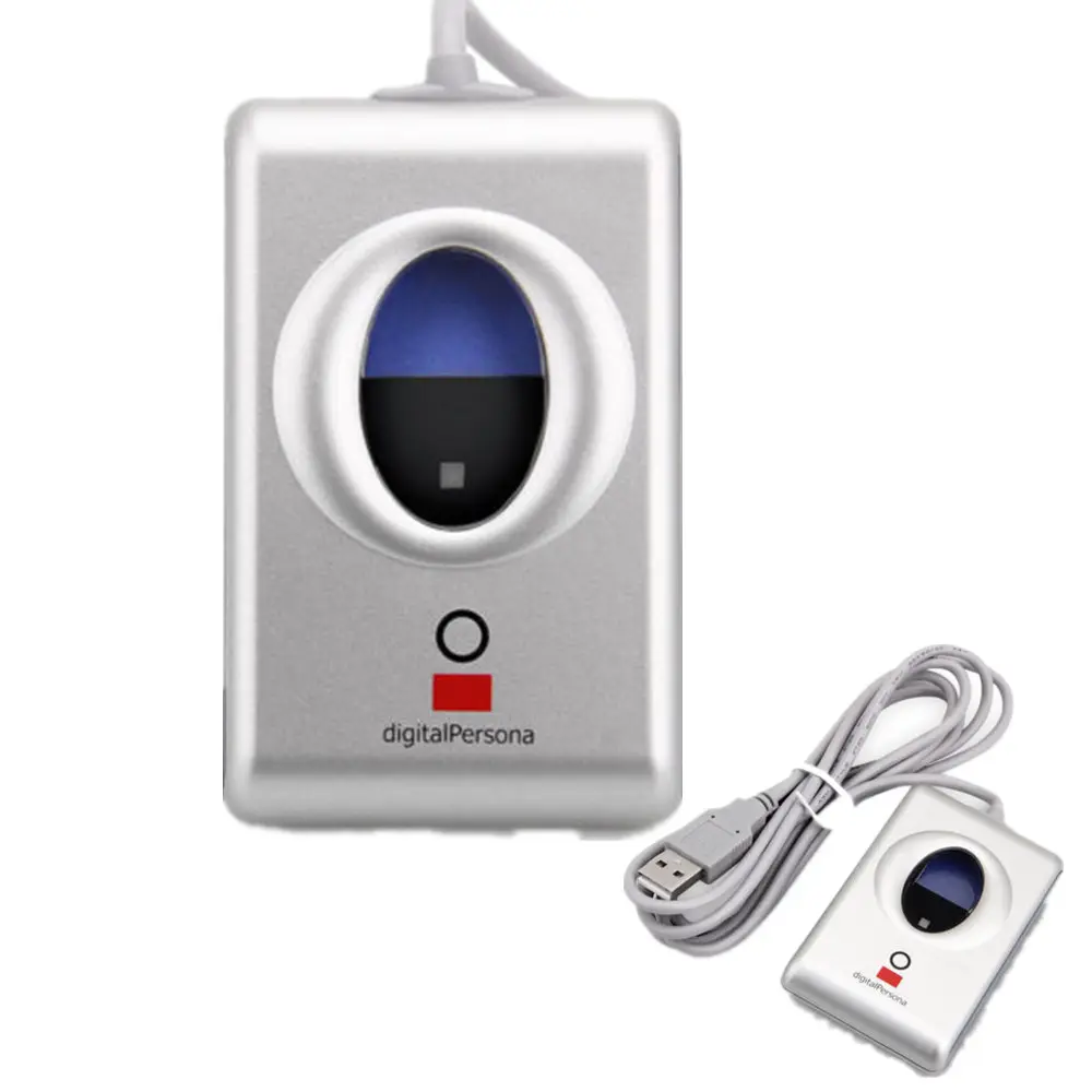 본래 URU4000B 디지털 방식으로 개인적인 USB 지문 감지기 생물 측정 지문 스캐너 은행 독자