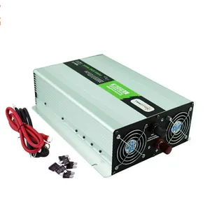 1500w 12v 24v dc至ac 110v 230v纯正弦波电源逆变器，带充电器