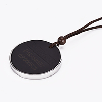Pendentif quantique à énergie scalaire en pierre de lave de technologie japonaise Bio Science