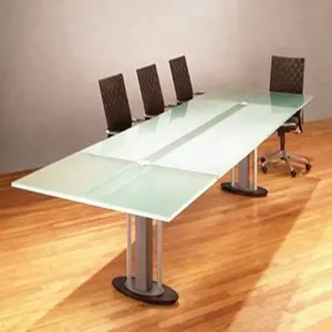 CE ISO CCC Vidro Temperado Escritório Móveis Glass Table Top Fábrica De Vidro De Segurança