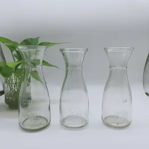 Toptan temizle özel geniş ağızlı 500 ml boş cam şişe alkollü içecek