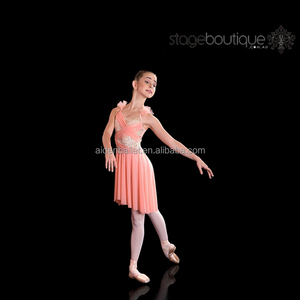 2017 nouveau design Dernière Belle Solide Couleur fantastique rose <span class=keywords><strong>nouvelle</strong></span> de danse lyrique costumes - Product Image 4