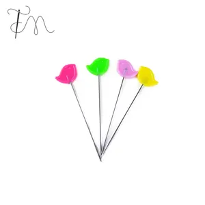 Bird Shape Stainless Steel Wholesale Assorted Color Pearl Head pin