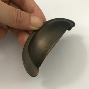 ORB Farbe hochwertige Muschel form Griff Möbel Zubehör Schrank Schublade c.c Tasse ziehen - Product Image 2