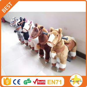 Funtoys meilleur vente aire de jeux extérieure en bois cheval à bascule jouet pour enfants et adultes - Product Image 2