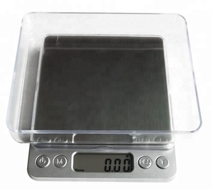 Barato al por mayor pequeño Acero inoxidable Plataforma 2 kg 0,1g peso digital Escala de alimentos - Product Image 3