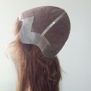 Toupet de cheveux humains de grade 5a pour femmes, cheveux humains vierges fins autour du système de cheveux en dentelle suisse toupet de cheveux humains pour femmes - Product Image 3