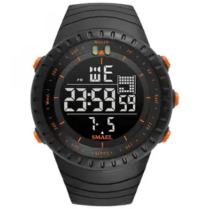 New SMAEL Shock Resistant Watch Digital Led Watches Date Sport Wrist Watches Stopwatch 633854