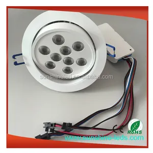 Hot selling 27W RGBW led light downlight