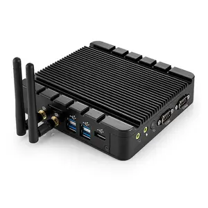 J3455 Quad-core CPU Mini PC Embedded Computer Industrial Computers Fanless Box PC IoT Digital Signage Player HTPC Thin Client
