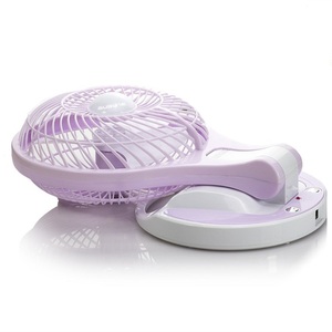 2200mA LED chiếu sáng mini Pin có thể sạc lại Quạt di động văn phòng nhà làm mát không khí có thể gập lại bảng <span class=keywords><strong>fan</strong></span> hâm mộ - Product Image 6