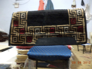 Selle de cheval en laine de Nouvelle-Zélande de qualité supérieure, vente en gros, avec revêtement extérieur en laine, sous-couche en feutre, doublure en fourrure, cuir véritable - Product Image 2