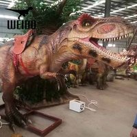 Équipement de parc d'attractions Weibo WB-DR, manège sur le thème des dinosaures - Construction en métal et acier, utilisation intérieure/extérieure