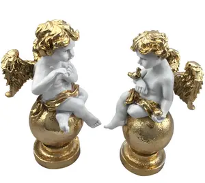 factory sculpture angel statue custom cherub figurine