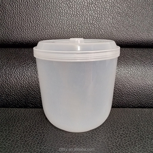 Translucent PP plastic barrel 5 liters capacity raw material bucket with lid
