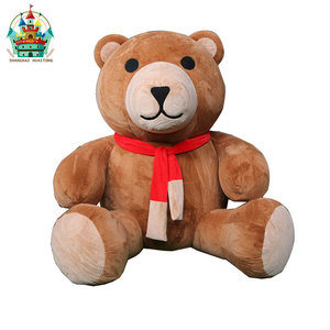 Giocattolo gonfiabile su misura dell'orsacchiotto di peluche alto 3m che fa pubblicità alla festa di evento di natale - Product Image 1